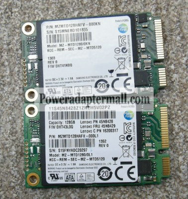 Samsung PM841 MZMTD128HAFV 128GB mSATA 512MB SSD For Lenovo/dell